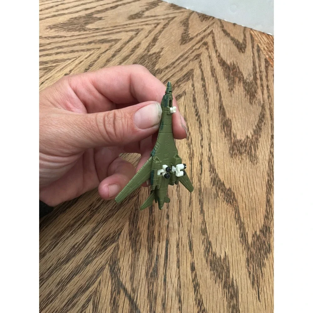 Vintage 1992 LGTi Military Bomber Jet Toy Camo Green